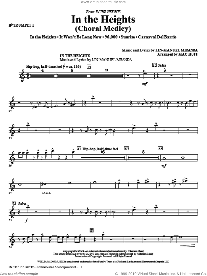 In The Heights (Choral Medley) (arr. Mac Huff)