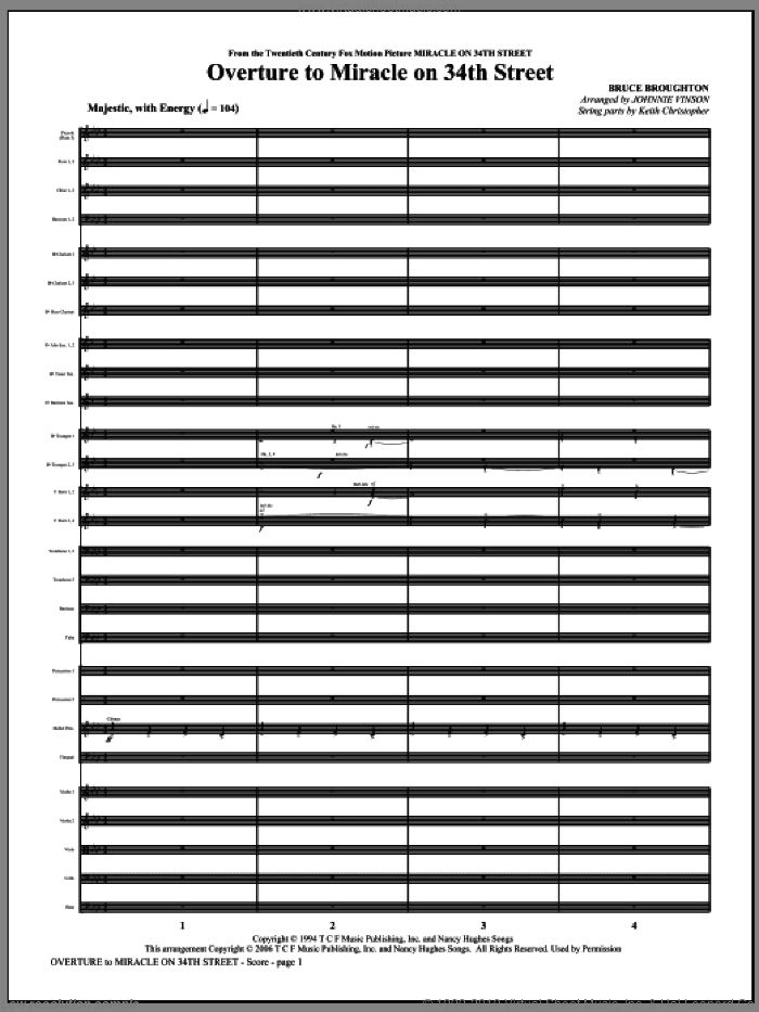 Overture to Miracle On 34th Street (COMPLETE)