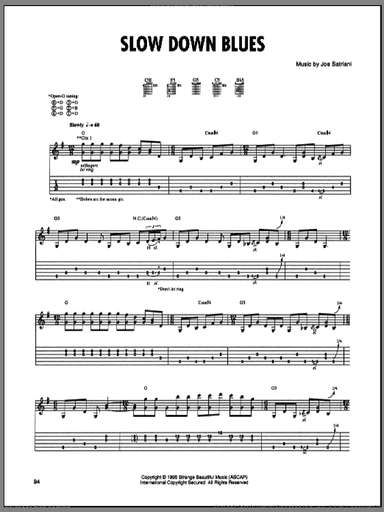 Slow Down Blues