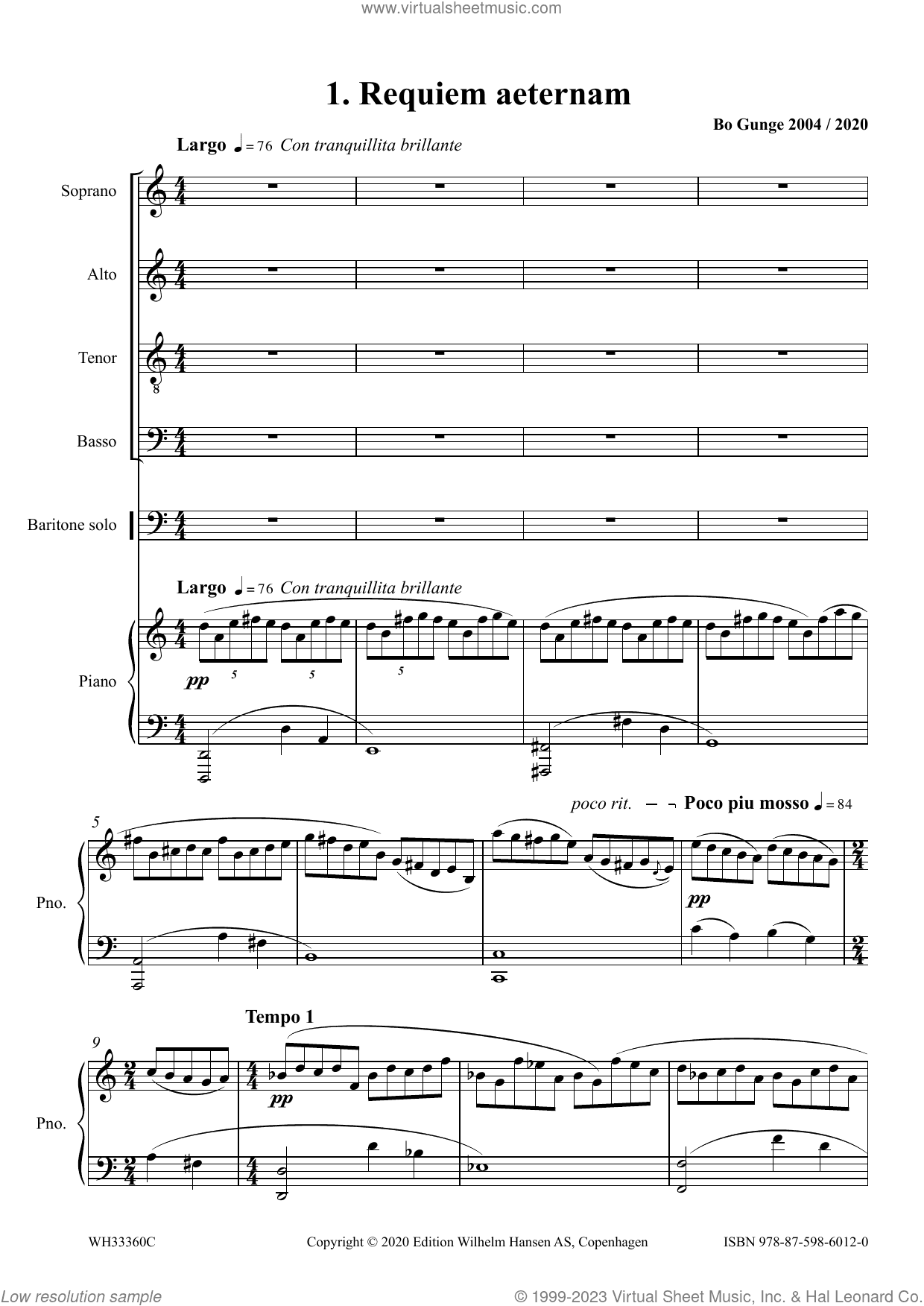 Requiem (Vocal Score)