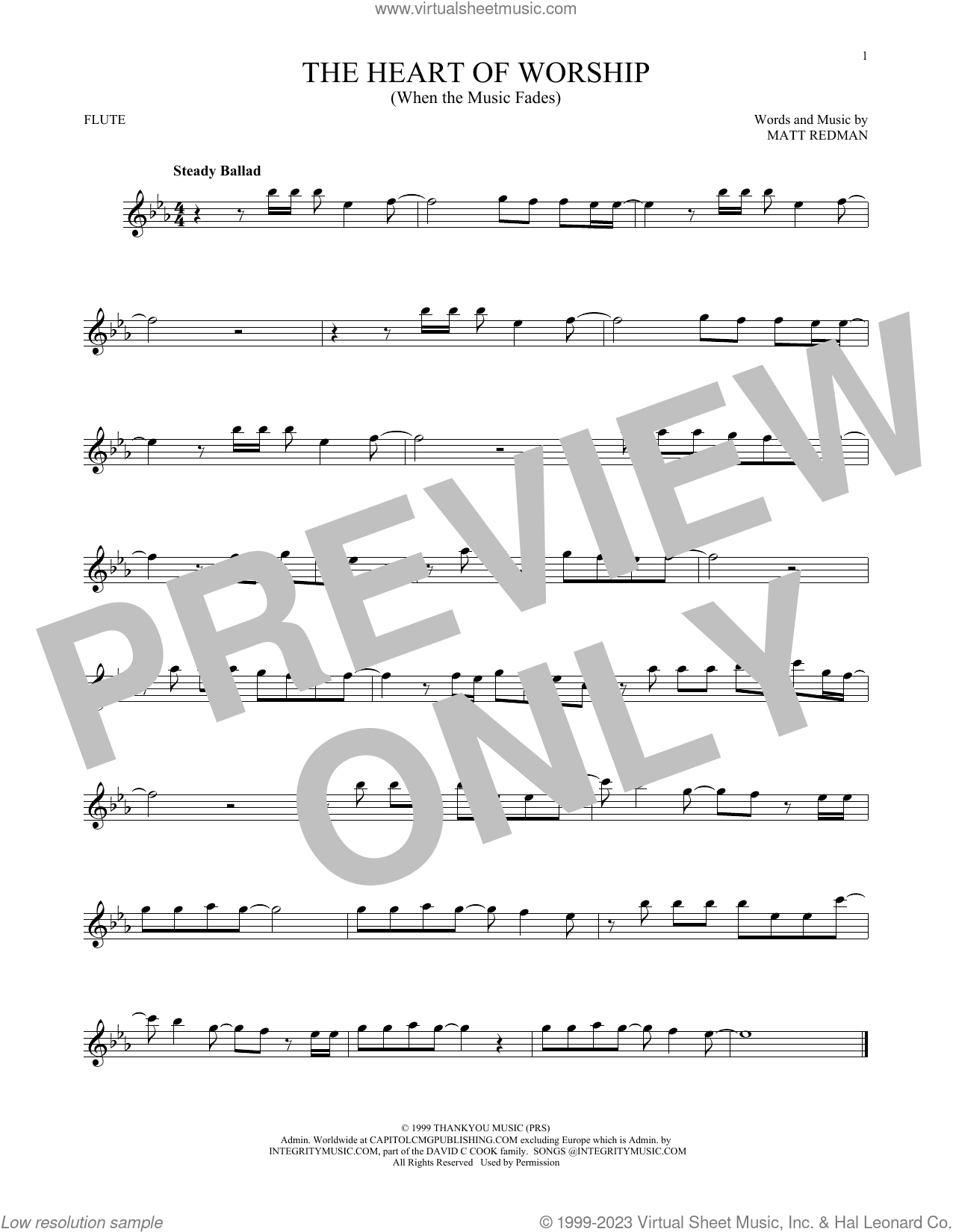 The Heart Of Worship (When The Music Fades)