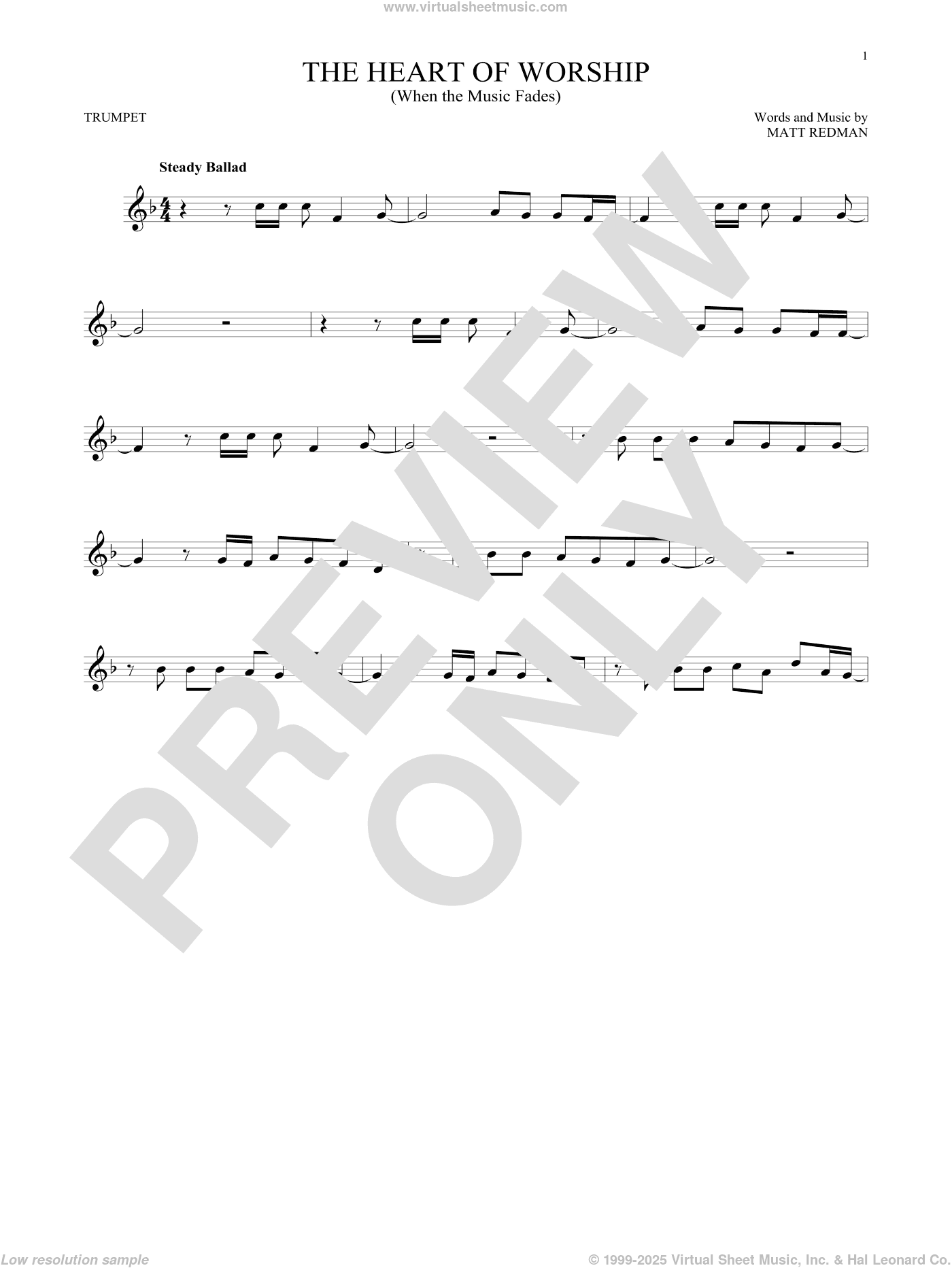 The Heart Of Worship (When The Music Fades)