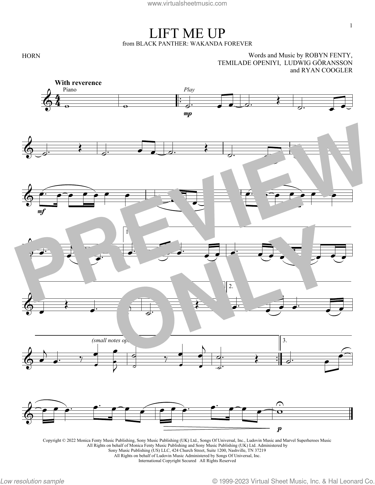 Lift Me Up (from Black Panther: Wakanda Forever)