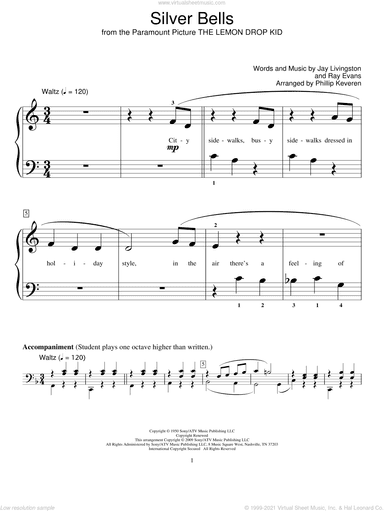 Silver Bells (arr. Phillip Keveren)