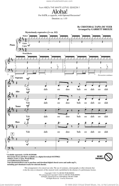 Aloha! (arr. Garrett Breeze)