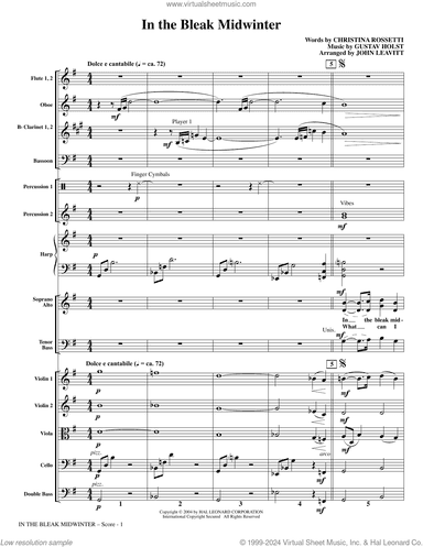 In The Bleak Midwinter (arr. John Leavitt)