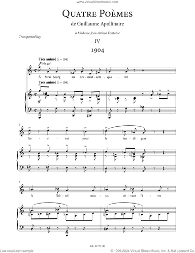 1904 (High Voice)