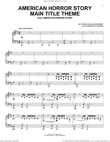 American Horror Story (Main Title Theme)