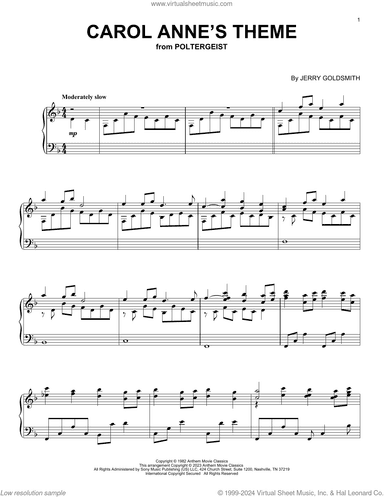 Carol Anne's Theme (from Poltergeist)
