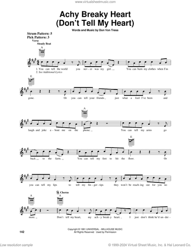 Achy Breaky Heart (Don't Tell My Heart)