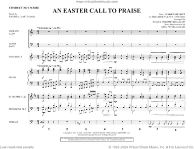An Easter Call To Praise (arr. Stacey Nordmeyer) (Brass/Timpani)