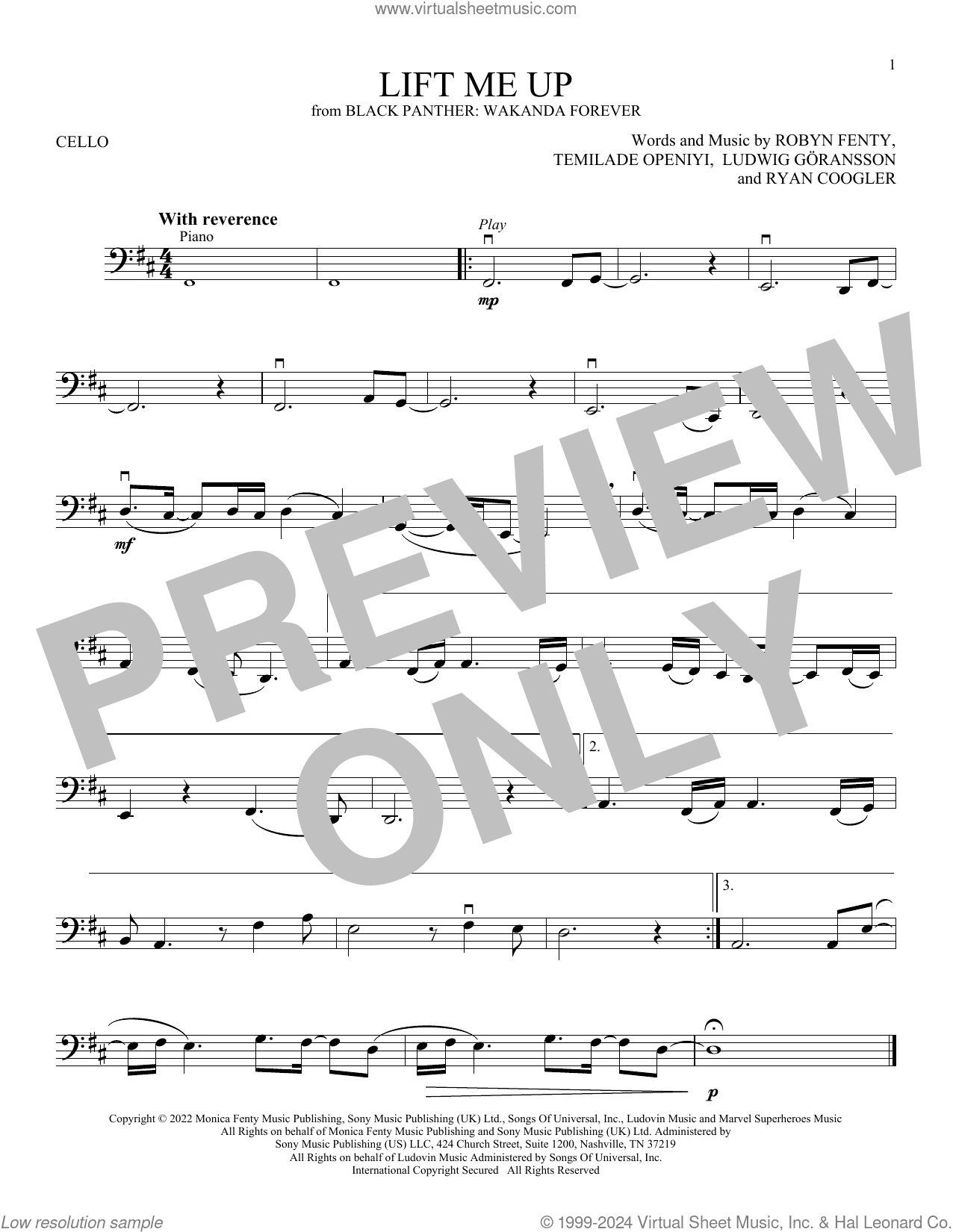 Lift Me Up (from Black Panther: Wakanda Forever)