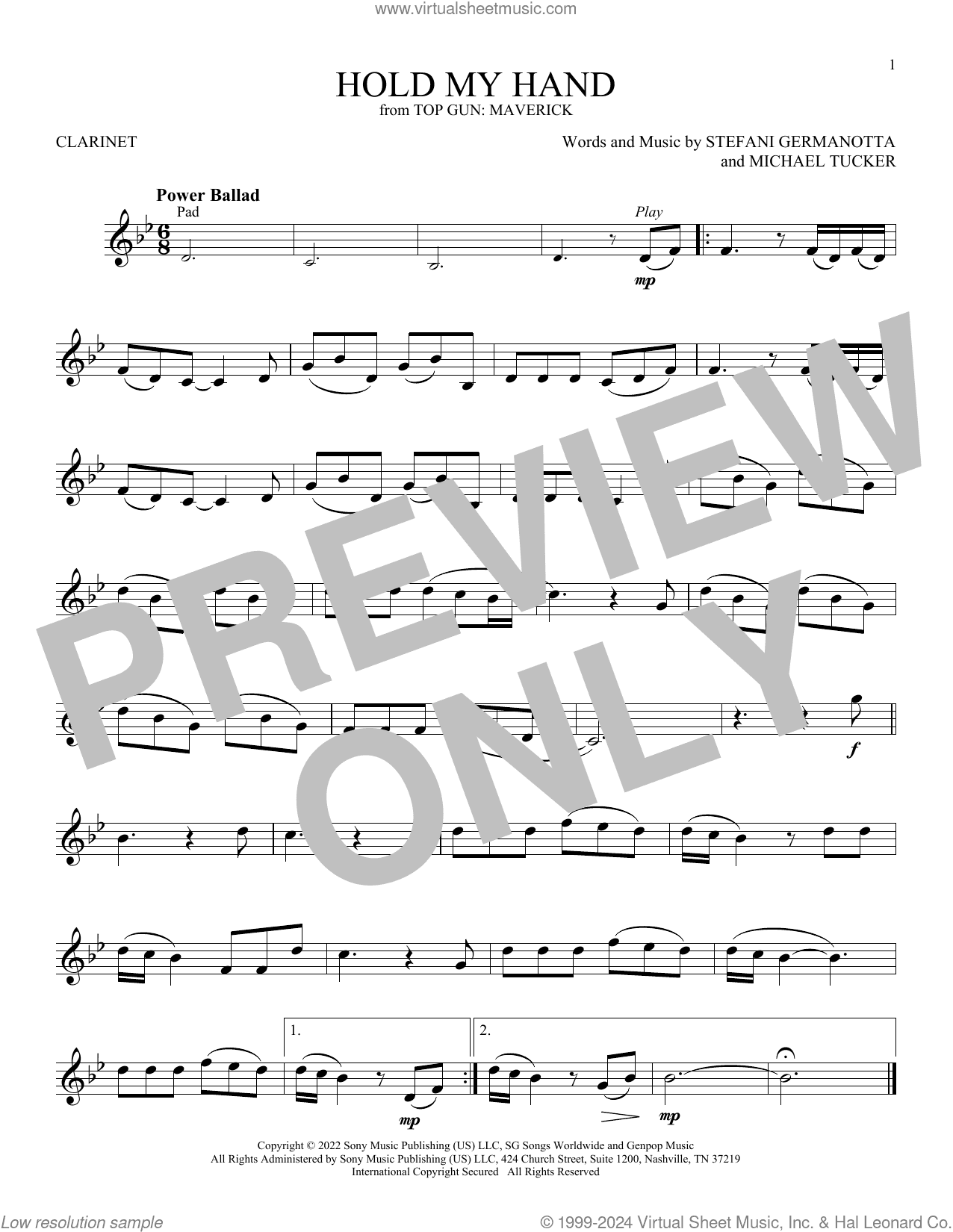 Hold My Hand (from Top Gun: Maverick)