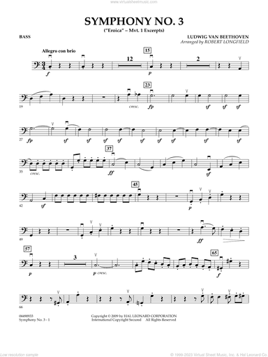 Symphony No. 3 ("Eroica", mvt. 1 excerpts