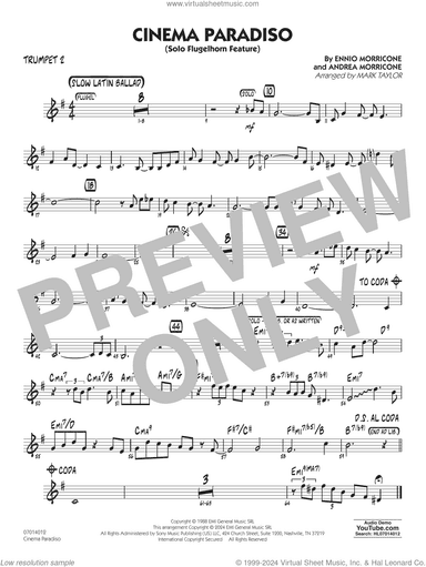 Cinema Paradiso (arr. Mark Taylor)