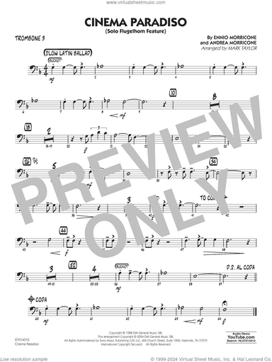 Cinema Paradiso (arr. Mark Taylor)