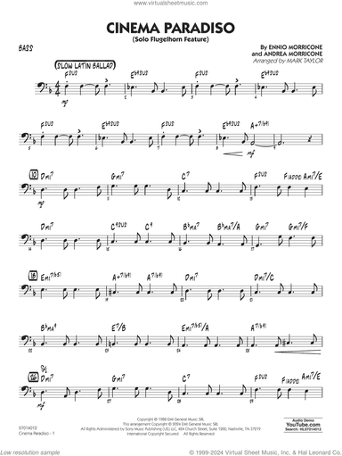 Cinema Paradiso (arr. Mark Taylor)