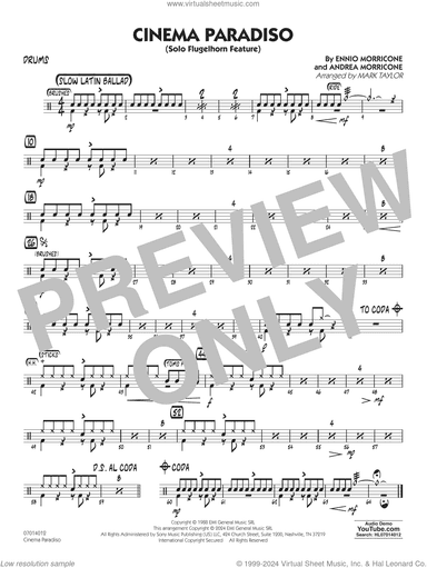 Cinema Paradiso (arr. Mark Taylor)