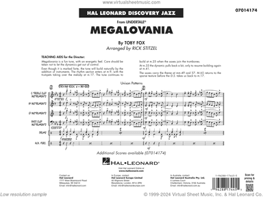 Megalovania (arr. Rick Stitzel) (COMPLETE)
