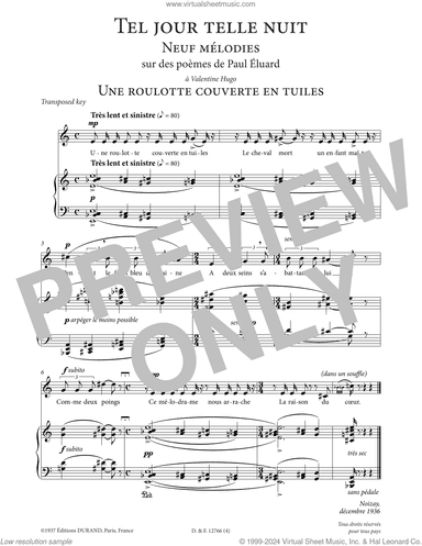 Une roulotte couverte en tuiles (High Voice)