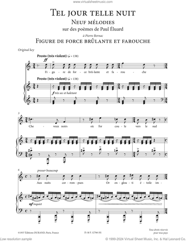 Figure de force brulante et farouche (High Voice)
