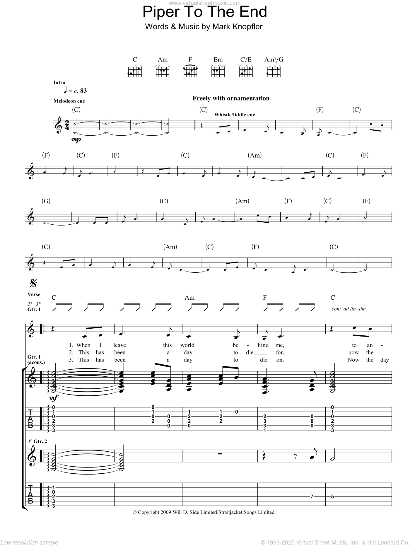 Piper To The End