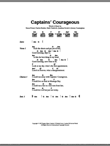 Captain's Courageous