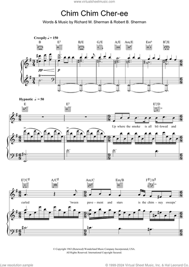 Chim Chim Cher-ee (from Mary Poppins)