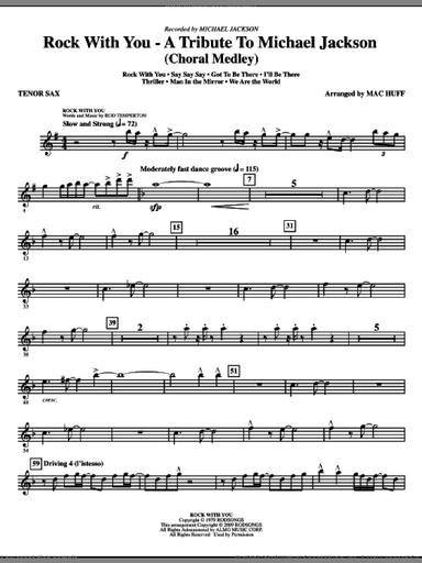 Rock With You, a tribute to michael jackson (medley)