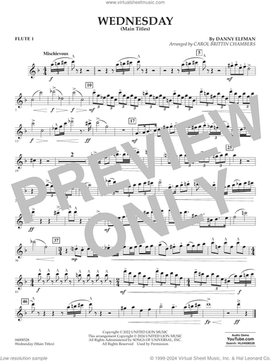 Wednesday (arr. Carol Brittin Chambers)