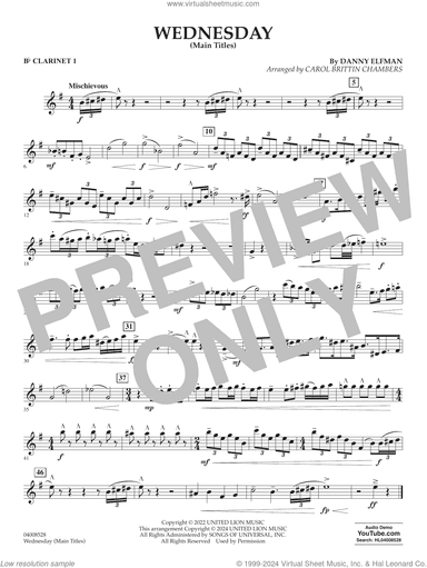Wednesday (arr. Carol Brittin Chambers)