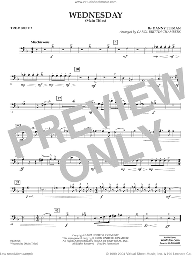 Wednesday (arr. Carol Brittin Chambers)