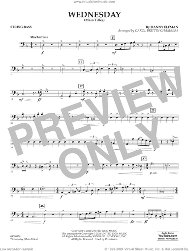 Wednesday (arr. Carol Brittin Chambers)