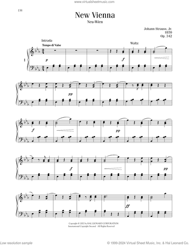 New Vienna, Op. 342