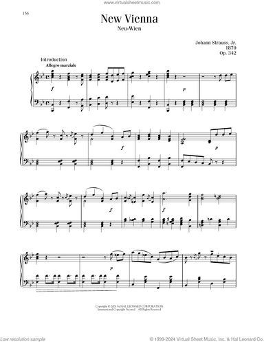 New Vienna, Op. 342