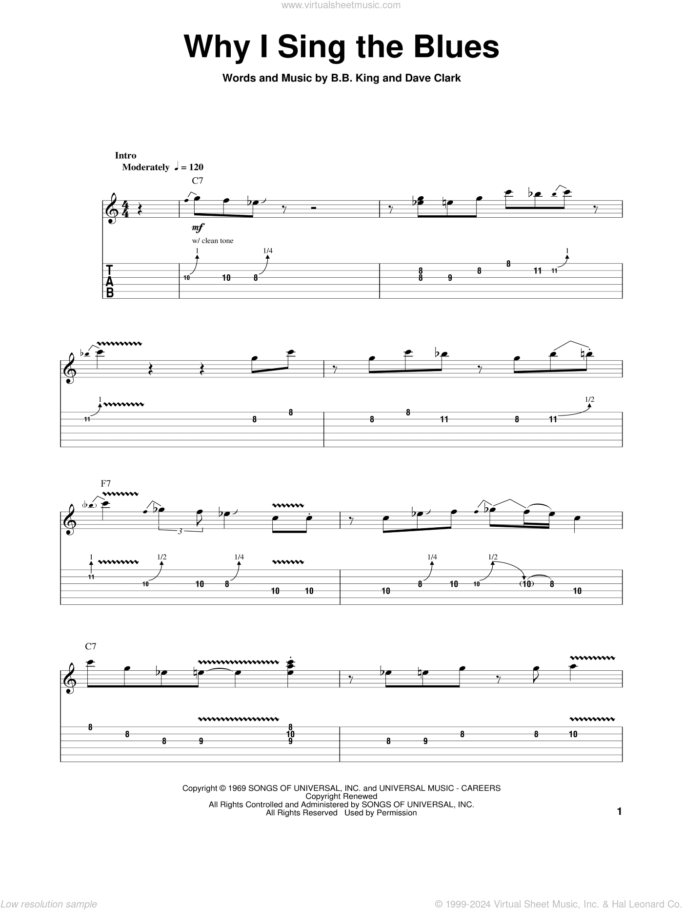 Why I Sing The Blues