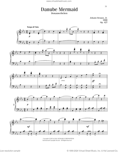 Danube Mermaid, Op. 427