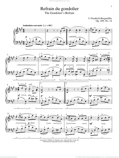 Song Of The Gondolier