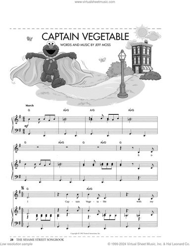 Captain Vegetable (from Sesame Street)