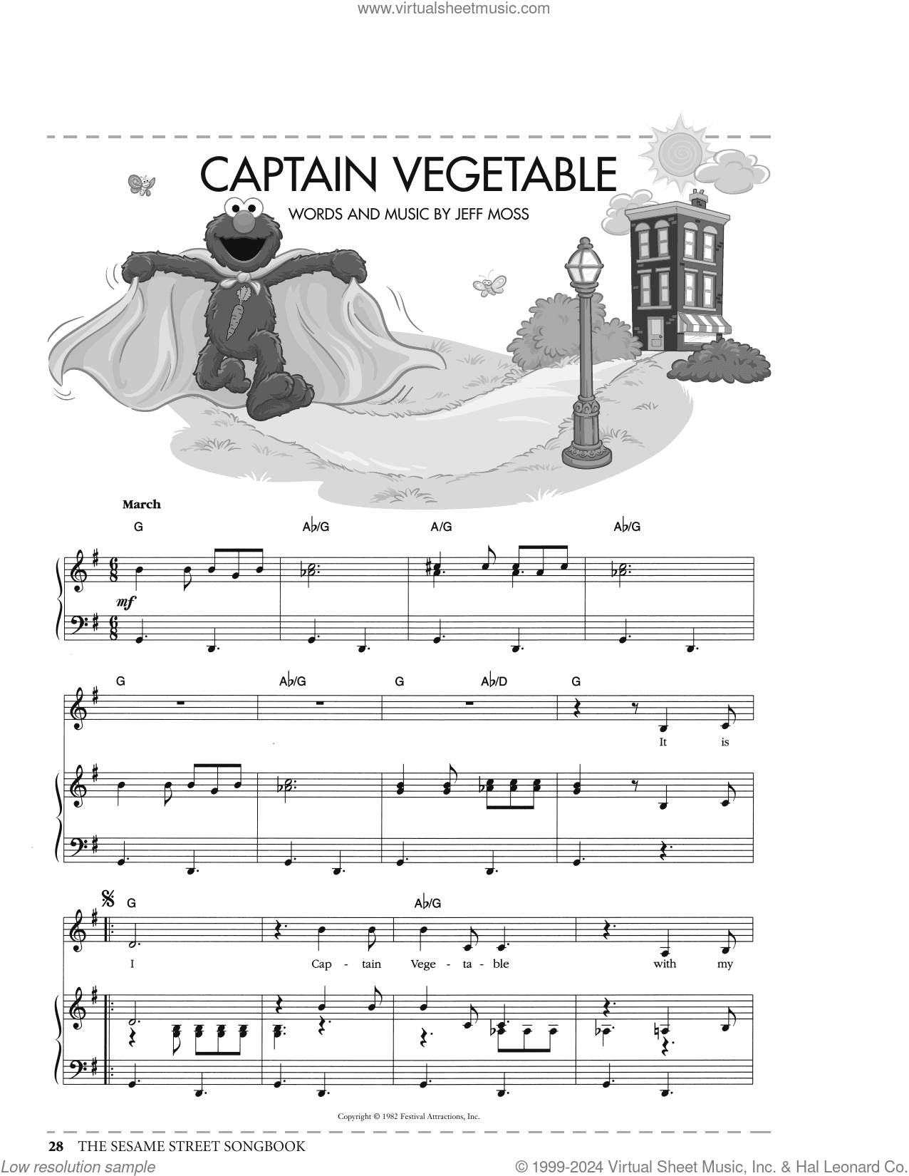 Captain Vegetable (from Sesame Street)
