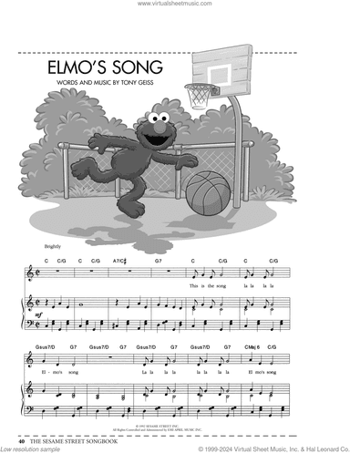 Elmo's Song (from Sesame Street)