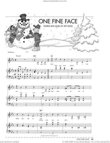 One Fine Face (from Sesame Street)