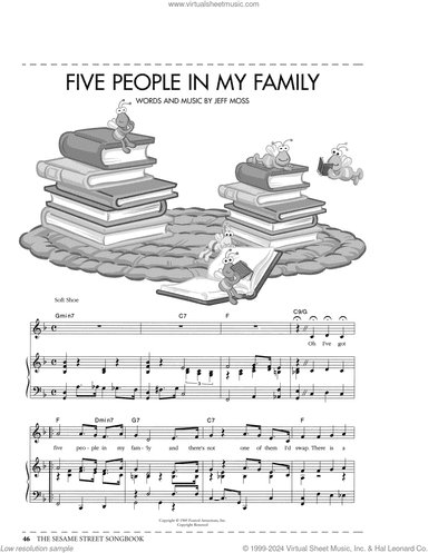 Five People In My Family (from Sesame Street)
