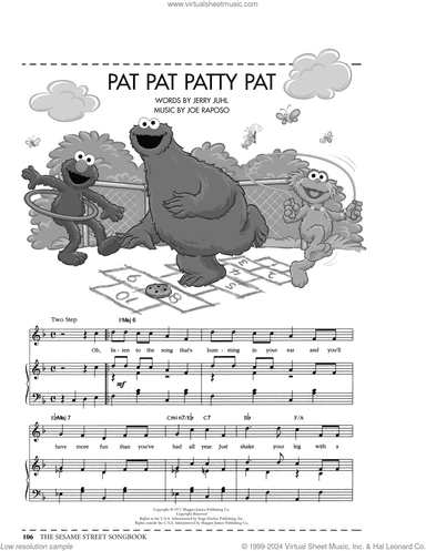 Pat Pat Patty Pat (from Sesame Street)