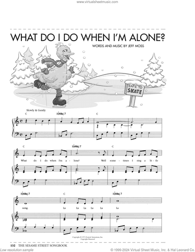 What Do I Do When I'm Alone? (from Sesame Street)