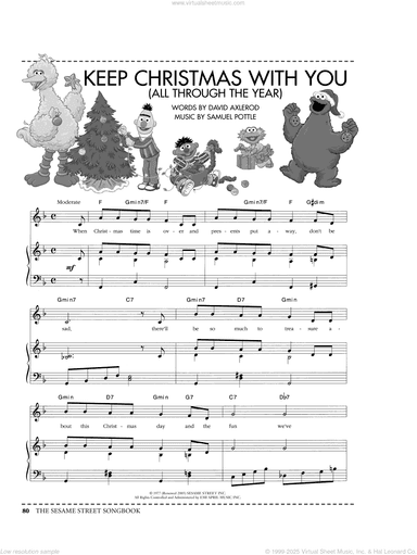 Keep Christmas With You (All Through The Year) (from Sesame Street)