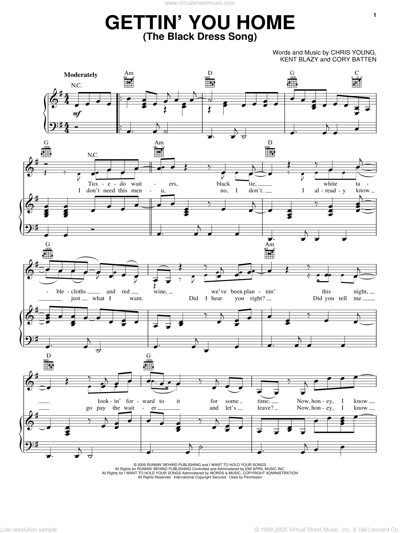 Gettin' You Home (The Black Dress Song)