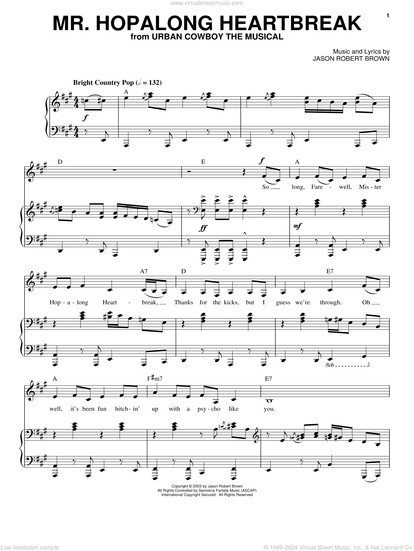 Mr. Hopalong Heartbreak (from Urban Cowboy)
