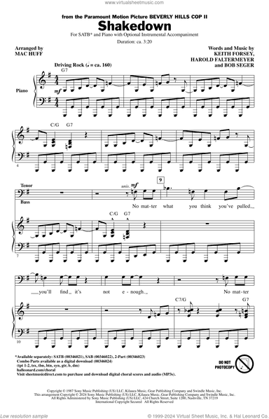 Shakedown (arr. Mac Huff)