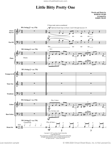 Little Bitty Pretty One (arr. Kirby Shaw)